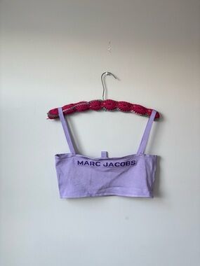 Marc Jacobs Lilac Crop Bandeau
